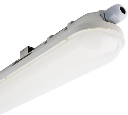 LEDKIA LIGHTING Pantalla Estanca LED 150cm 48W IP65 Enlazable 4500K Blanco Neutro