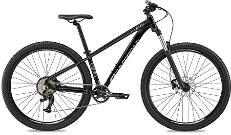 Eastern Bikes Alpaka 29 Lightweight MTB Mountain Bike, 9-Speed, Hydraulic Disc Brakes, Front Suspension Available in 4 Frame Sizes. (15, Black)