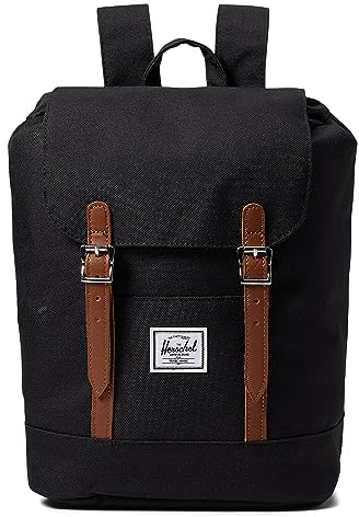 Herschel Unisex Retreat Mini Rucksack, Schwarz, Einheitsgröße, Rucksack