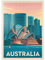 MyPuzzle Australia: Sydney Skyline, Vintage Poster - Premium 1000 Teile Puzzle - MyPuzzle Sonderkollektion von Anderson Design Group