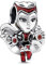 PANDORA Moments Marvel Scarlet Witch Charm aus Sterling Silber, Kristall, Kompatibel Moments Armbändern, 792763C01