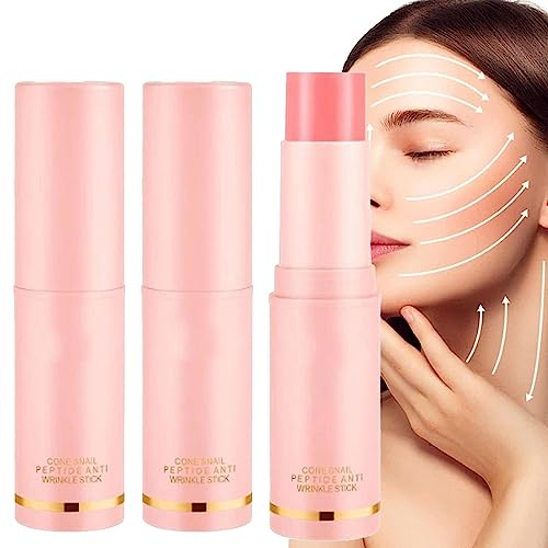 Collagen Boosting Moisture Balm Stick, Wrinkle Bounce Multi-Balm,Korea Bounce Wrinkle Balm,K-Drama Balm,Anti Wrinkle Stick Balm,Snail Peptide Anti Wrinkle Stick,Collagen Balm Sticks For Women (3 Pcs)