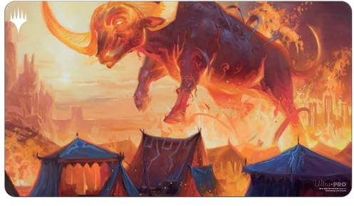 Ultra Pro - Wilds of Eldraine Playmat Restless Bivouac for Magic: The Gathering, MTG Card Playmat, Use as Oversize Mouse Pad, Desk Mat, Gaming Playmat, TCG Card Game Table Mat
