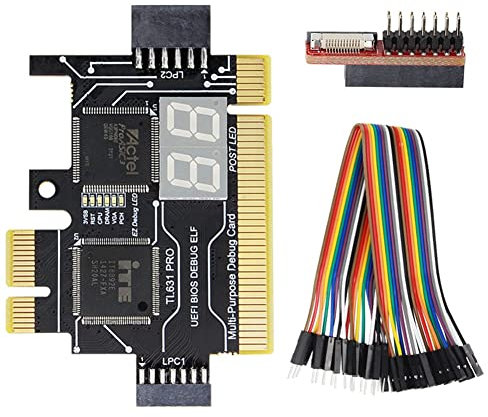 Wlauqueta TL631 Pro Universal Laptop PCI Diagnosi Card PC PCI-E Mini Motherboard Diagnostic Analyzer Test Debug Cards