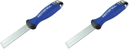 Faithfull FAISGSK25ME Soft-Grip Stripping Knife 25 mm (Pack of 2)