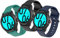 Xisair 2 Armbänder Kompatibel mit TicWatch Pro 5 Silikonarmbänder Sportarmband Atmungsaktiv, Weich und Bequem Uhr Ersatzarmband Passend für Ticwatch Pro5 Männer Frauen Armband