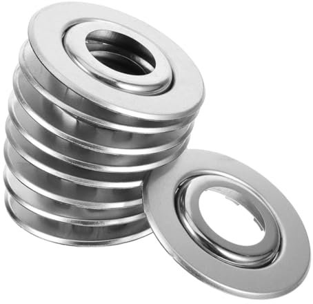 Anneome 20stücke Sprinkler Abdeckplatten Escutcheon Für Einfache Installation Dekorative Wandplatte Verdeckung Unschöner Sprinklerköpfe Langlebige Doppelplattendesigns