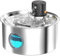Fuente para Gatos sin Cable: Bebedero Gatos Acero Inoxidable - Fuente Gatos con Sensor - 3.2L Fuente de Agua para Gatos Inalambrica - Fuente Agua Gatos Automatico - Fuente Perro con Bateria Recargable