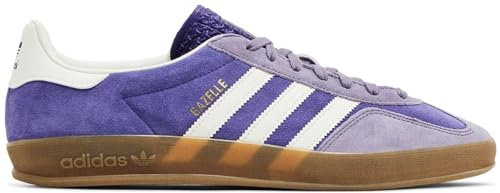 Adidas Originals Gazelle Indoor Baskets pour homme, Violet collégial, 7 US