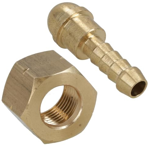 Welding Gas Hose Connector 5/16 Hose Tail with 3/8 BSP Left Handed Thread 1pc