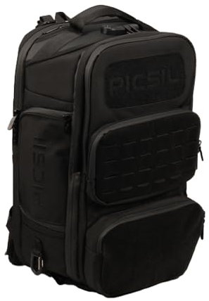 PICSIL Maverick 2.0 Mochila Tactica 40L, Mochila Militar Impermeable de Gran Capacidad Para Crosstraining, Camping, Senderismo, Unisex (Moonless)