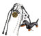 Georgie Porgy Taschenanhänger Schlüsselanhänger Handtaschen Zubehör für Damen Bag Charm Schultasche Rucksack Sporttasche Keychain Geburtstagsgeschenk für Mädchen (Hund Fußball Glücklich)