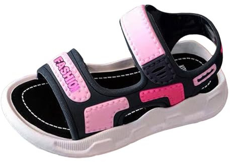 Generisch Sandalo Estate Ragazzi Sandali Trekking Escursioni Bambini Sandali All'aperto Punta chiusa Scarpe Sportive Estate, Sandlen B4 Rosa, 31.5 EU