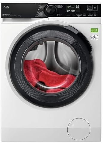 AEG Serie 8000 LR8FH104VY lavatrice Caricamento frontale 10 kg 1351 Giri/min Bianco