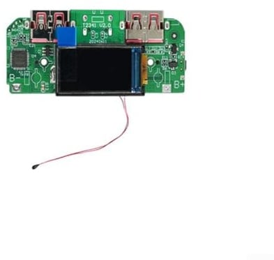 Mobile Power Bank Mainboard, 1 Stück, 5 V, 2,4 A, 186 50 Ladeplatine, 22,5 W Schnelllademodul, TFT-Farbbildschirm, Digitalanzeige für PD/QC/SCP/VOOC