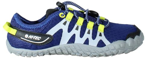 HI-TEC Abyss Junior Barefoot Shoes Kids | Barefoot Shoes Kids Mountaineering Hiking | Respectful, Comfortable, Minimalist Shoes | Lightweight, Breathable and Flexible