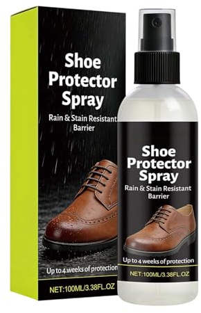 Lunaobrik Schuhschutzspray, 100 ml, wasserdichtes Schutzmittel, Schuhe, regendicht, Spray, für Reisen, Tennis, Stoff, Leinen, Sneaker, Stiefel, Wandern, Zuhause, Leder