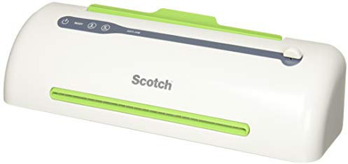 Scotch Plastifieuse thermique PRO, système à 2 rouleaux, technologie Never Jam (TL906): Laminates up to 9 inches wide (blanc)