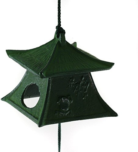 Iwachu Windglocke Furin Gusseisenglocke Fu-8-5 Tempel, aus Japan