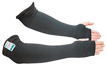 Kezzled Manchons résistants aux coupures en Kevlar - 45,7 cm, Noir , 3.81 x 25.4 x 12.7 cm