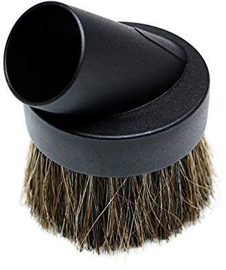 FBSHOP(TM) Spazzola universale per aspirapolvere con setole morbide in crine di cavallo. Spazzola rotonda per aspirapolvere, accessorio per spolverare, ricambio 32 mm