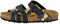 Lico Damen Bioline Flora Hausschuh, Schwarz Gelb, 41 EU