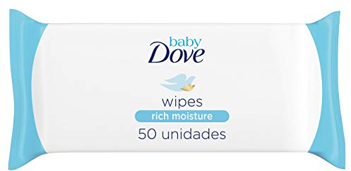 Dove Baby Wipes Rich Moisture, 50 Wipes