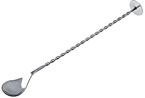 Balöffel aus Edelstahl Full Twist mit Disk 27 cm von Doimoflair 1 Stück.