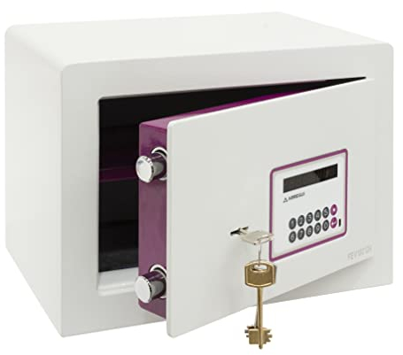 ARREGUI Forma Evolution 150020 Coffre-fort à code et à clé facile d'utilisation | Coffre-fort double sécurité verrouillage électronique avec combinaison et clé | Haute sécurite | 25 x 35 x 25 cm | 16L