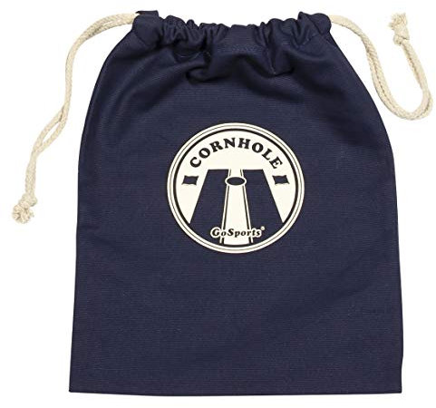 GoSports Cornhole Sitzsack-Tragetasche, passend für 8 Sitzsäcke, Grau, Marineblau oder Natur