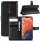 Fertuo Coque Oppo Reno Z, Antichoc Portefeuille Étui Housse en Cuir à Rabat Flip Cover Case avec Porte Carte, Béquille, Boucle Magnétique pour Oppo Reno Z Smartphone, Noir