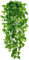 JPGhaha 2 Pack Hanging Faux Plants 100cm Artificial Ivy Hanging Scindapsus Leaves Drooping Weeping Plant for Indoor Outdoor Wall Home Room Garden Wedding Garland Decoration