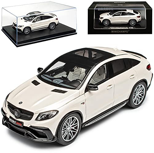 Mercedes-B GLE 63S AMG C292 Bra-Bus 850 Weiss 2015-2019 1/43 Minichamps Modell Auto