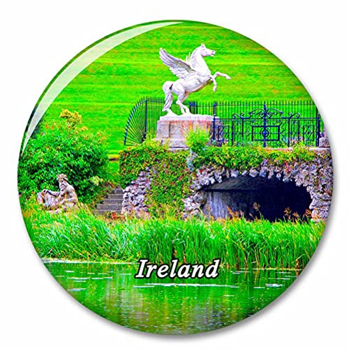 Ireland Powerscourt Fridge Magnet Decorative Magnet Tourist City Travel Souvenir Collection Gift Strong Refrigerator Sticker