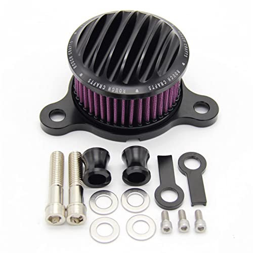 Motorrad-Luftfilter-Ansaugfiltersystem Aluminium Für Harley-Davidson Sportster 883 1200 1991-2016 Iron 883 2009-2016 Schmücken (Color : B)
