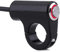 RUNCCI-YUN 22 mm Interruttore di montaggio Manubrio Moto Pulsante del freno del faro Fendinebbia ON/OFF,con Indicatore Luminoso Rosso