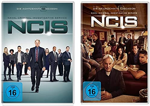 Navy CIS / NCIS Staffel 18 + 19 im Set - Deutsche Originalware [11 DVDs]