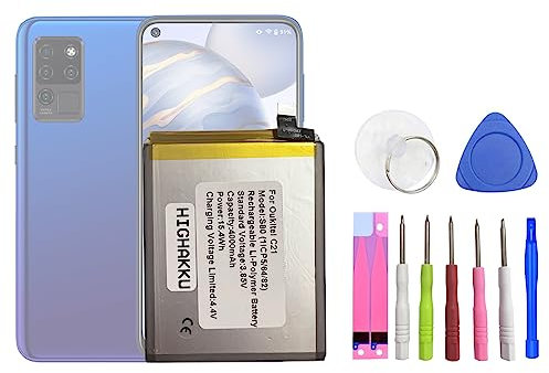 HIGHAKKU Ersatzakku Batterie kompatibel mit Oukitel C21 S80 with Tools