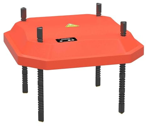 Fudajo Panneau chauffant – 30 x 30 cm – 50 W – pour élevage de 25 poussins au max. – Plaque de chauffage – éleveuse d'oisillons avec Thermostat