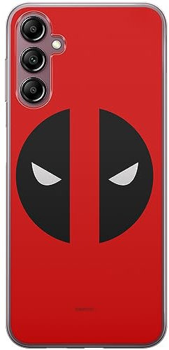 ERT GROUP Handyhülle für Samsung A14 4G/5G Original und offiziell Lizenziertes Marvel Muster Deadpool 004 optimal an die Form des Handy angepasst, hülle aus TPU
