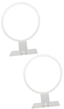 SHERCHPRY 2 Stk Stirnbandständer Haarreif Aufbewahrung Headwear Stand Rack Haarreif Ständer Klar Kopf Displayhalter Für Haarbänder Einzelner Haarreifenhalter Acryl Veranstalter