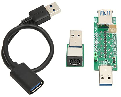 Vomeko Adattatore controller USB 3.0 per PC Engine, kit modulo convertitore controller di gioco. Compatibile con adattatore SNAC per modulo Mister IO, supporta 8BitDo M30 2,4 GHz Controller
