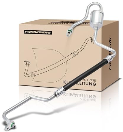 Frankberg Tubo de Aire Acondicionado Manguera de Aire Acondicionado Tubo de presión Compatible con Clio II BB CB 1.4L 1.6L Gasolina 1998-2008 Kangoo Express FC0/1 1.4L Gasolina Replace# 7700834944