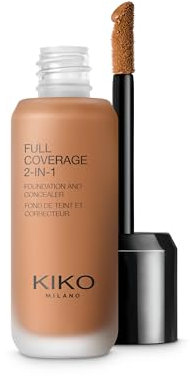KIKO Milano Full Coverage 2-in-1 Foundation & Concealer 13 - N 145, 2-In-1-Foundation Mit Concealer, Hohe Deckkraft