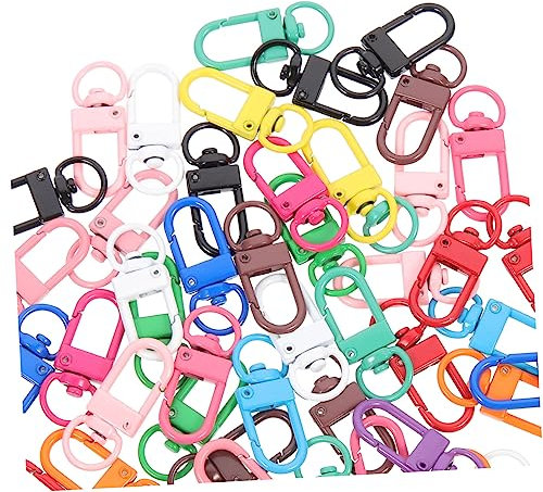 ULDIGI 2 Sets Metall-karabinerverschlüsse Schlüsselanhänger Lanyard Clips Trigger Snaps Für Hundehalsband Zubehör 50 Stück * 2