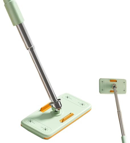 Trapeador para pisos de madera dura, trapeadores s para limpieza de pisos - Trapeador telescópico para pisos de madera Trapeador pequeño | Limpiador de suelos, fregona de baño para suelos de madera, a