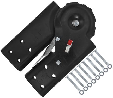 Gadpiparty Faltbare Leiter Scharnier Ersatzset Aus Stabiler Verbindung Mit Schrauben Und Muttern Für Dachbodenleiter Und Kompakte Lagerung Zuverlässiger Verriegelungsmechanismus