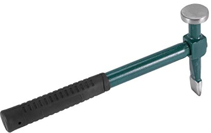 Sessleger Reparaturplatte aus Metall, für Karosserie, Auto, Schlaghammer, Handwerkzeug, Nagel, gerade, Schlaghammer, konvex, Zahn