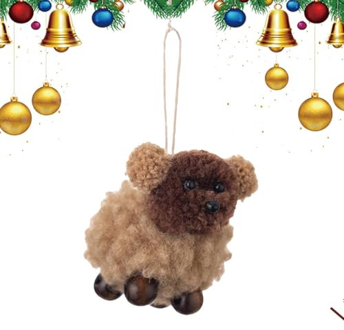 Kioriur Christmas Decorations for Dogs - Felt Dogs Pendant Charm for Christmas Tree | Christmas Tree Pendants, Cute Ornaments