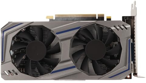 Yctze Carte Graphique, Carte Aphics 28BIT 5 PCI 2.0 Double Ventilateur Ordinateur de Bureau Ordinateur de Jeu Discret Carte Aphics 550Ti 4GB (GTX550Ti 4 Go)
